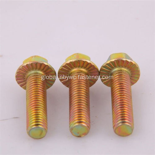 Stainless Steel Flange Bolts Stainless Steel Flange Bolts Manufactory